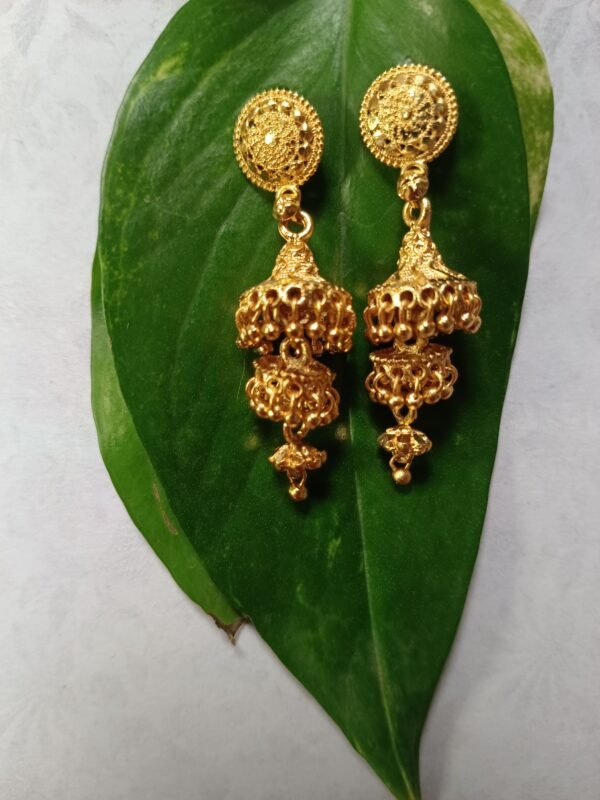 Gold Double Latkan jumka