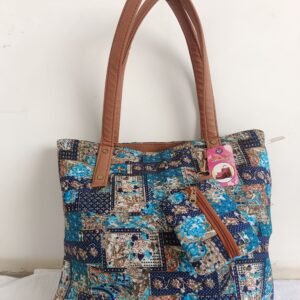 Jaipur Print Blue Bag