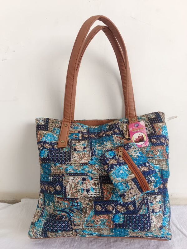 Jaipur Print Blue Bag